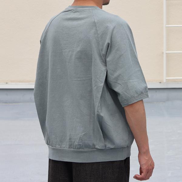 オーディエンス Audience  Tシャツ ハーフスリーブ ピグメント 米綿 USAコットン ガゼット バルーン ラグラン  16/-天竺  8.45オンス  メンズ AUD6712 | Audience | 03