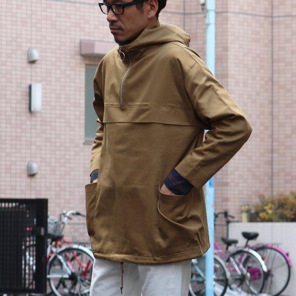 オーディエンス Audience アノラックハーフZIPパーカー ガーデニングツールポケット グロッシーツイル 日本製 メンズ AUD7006 | Audience | 10