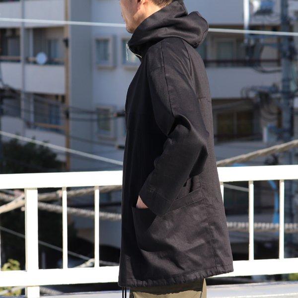 オーディエンス Audience アノラックハーフZIPパーカー ガーデニングツールポケット グロッシーツイル 日本製 メンズ AUD7006 | Audience | 15