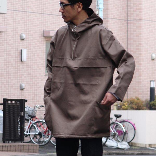 オーディエンス Audience アノラックハーフZIPパーカー ガーデニングツールポケット グロッシーツイル 日本製 メンズ AUD7006 | Audience | 08