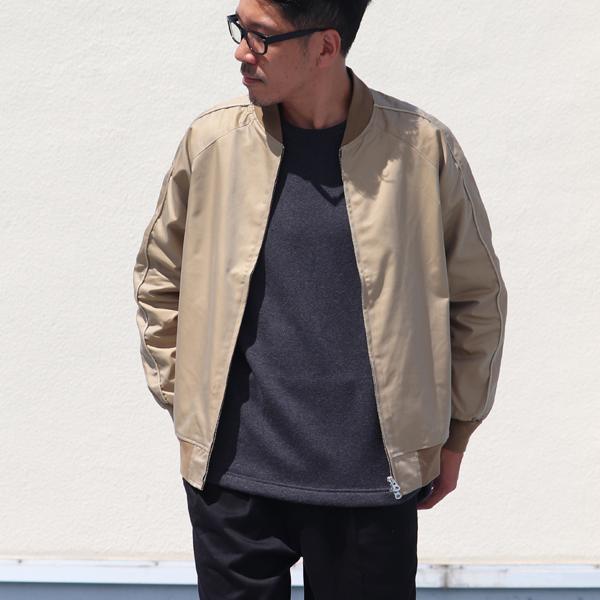 【RE PRICE/価格改定】玉虫ギャバ ラグラン スカA1ブルゾン【MADE IN JAPAN】『日本製』/ Upscape Audience [AUD7017] |  | 03