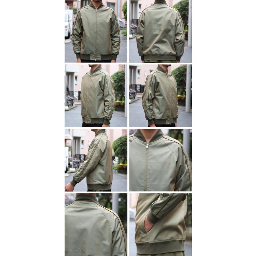 【RE PRICE/価格改定】玉虫ギャバ ラグラン スカA1ブルゾン【MADE IN JAPAN】『日本製』/ Upscape Audience [AUD7017] |  | 08