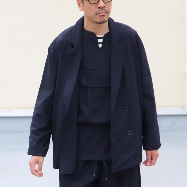 オーディエンス Audience Wテーラードジャケット リネンライク Reflax CANAPA リフラクスカナパ 日本製 | Audience | 05