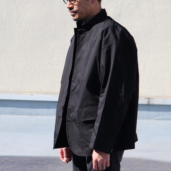 オーディエンス Audience ミリタリースタンドジャケット グリストーンW 綿ナイロン高密度ギャバ 日本製 | Audience | 15