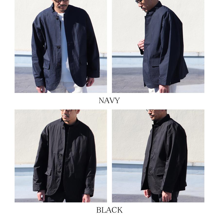 Audience / グリストーンWミリタリースタンドジャケット - navy Audience オーディエンス ミリタリースタンドジャケット グリ