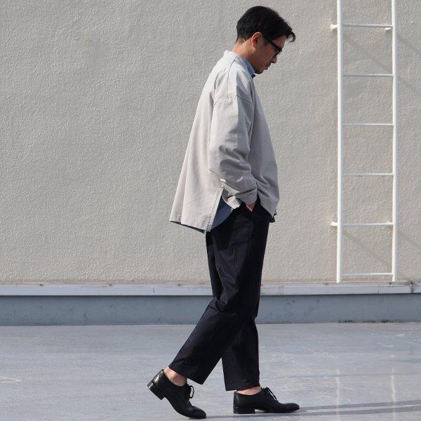 オーディエンス Audience サイドスリット カーディガン長袖 ボクシーAライン MVS天竺 VORTEX 8オンス 日本製 | Audience | 12