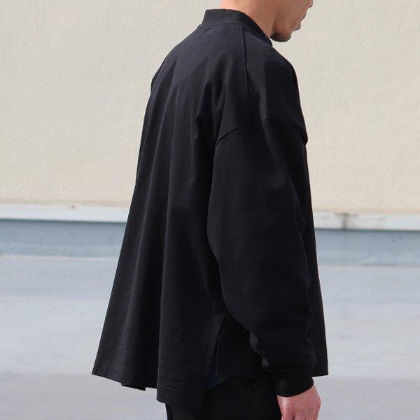 オーディエンス Audience サイドスリット カーディガン長袖 ボクシーAライン MVS天竺 VORTEX 8オンス 日本製 | Audience | 07