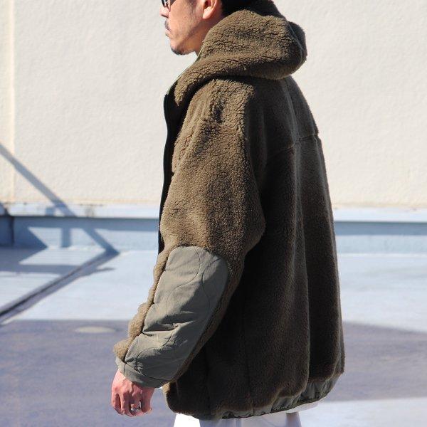 オーディエンス Audience トスカーナボア フードブルゾン Lanificio Becagli ベッカリー 日本製 AUD7155 | Audience | 11