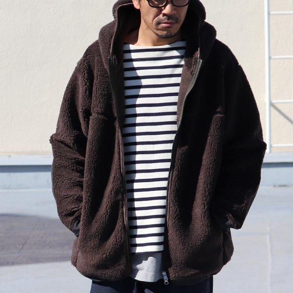 オーディエンス Audience トスカーナボア フードブルゾン Lanificio Becagli ベッカリー 日本製 AUD7155 | Audience | 13