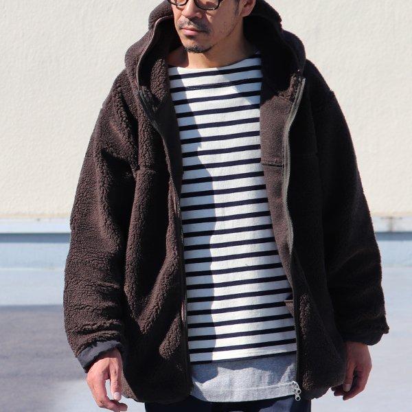 オーディエンス Audience トスカーナボア フードブルゾン Lanificio Becagli ベッカリー 日本製 AUD7155 | Audience | 14