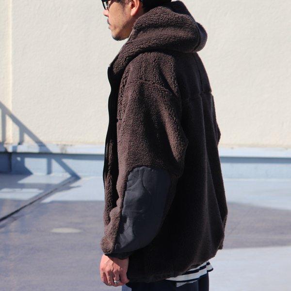 オーディエンス Audience トスカーナボア フードブルゾン Lanificio Becagli ベッカリー 日本製 AUD7155 | Audience | 15