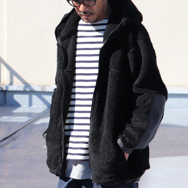 オーディエンス Audience トスカーナボア フードブルゾン Lanificio Becagli ベッカリー 日本製 AUD7155 | Audience | 03