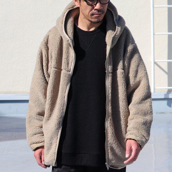 オーディエンス Audience トスカーナボア フードブルゾン Lanificio Becagli ベッカリー 日本製 AUD7155 | Audience | 05