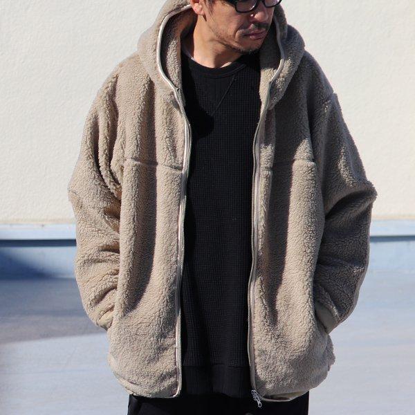 オーディエンス Audience トスカーナボア フードブルゾン Lanificio Becagli ベッカリー 日本製 AUD7155 | Audience | 06