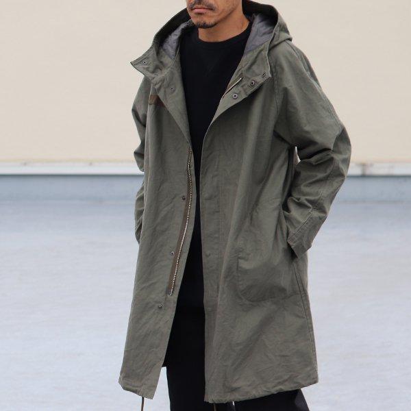 オーディエンス Audience M-65 フード モッズコート パウダースノー ヨコムラバックサテン 日本製 AUD7161 | Audience | 12