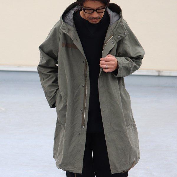 オーディエンス Audience M-65 フード モッズコート パウダースノー ヨコムラバックサテン 日本製 AUD7161 | Audience | 13