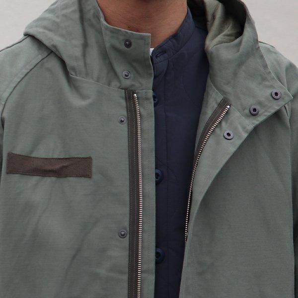 オーディエンス Audience M-65 フード モッズコート パウダースノー ヨコムラバックサテン 日本製 AUD7161 | Audience | 15