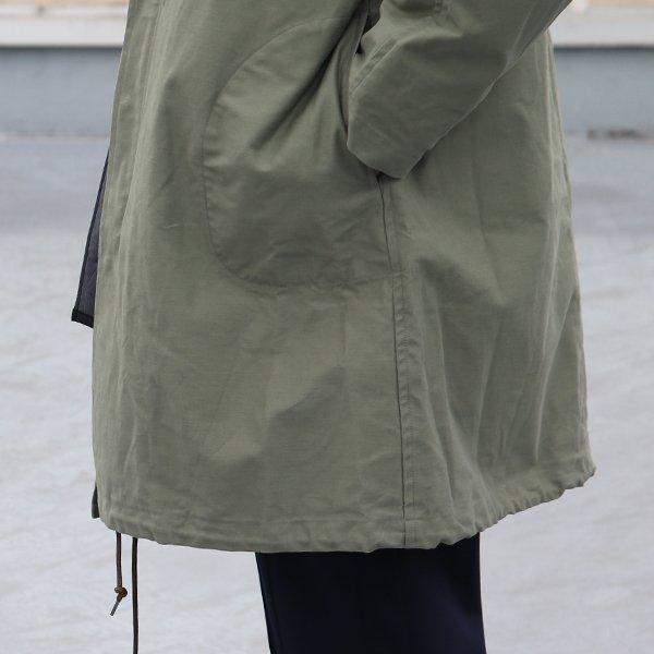 オーディエンス Audience M-65 フード モッズコート パウダースノー ヨコムラバックサテン 日本製 AUD7161 | Audience | 17