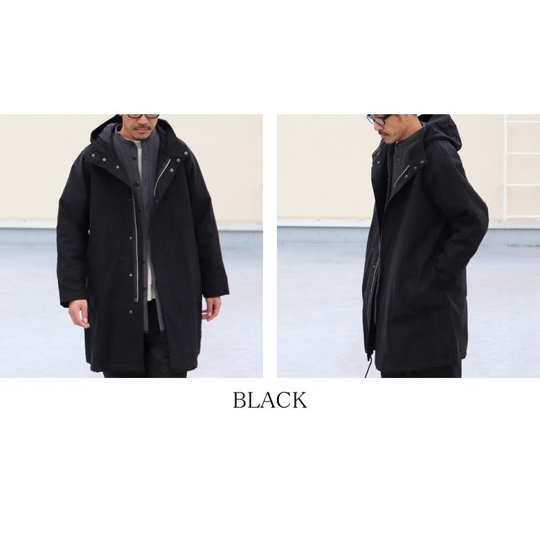 オーディエンス Audience M-65 フード モッズコート パウダースノー ヨコムラバックサテン 日本製 AUD7161 | Audience | 19