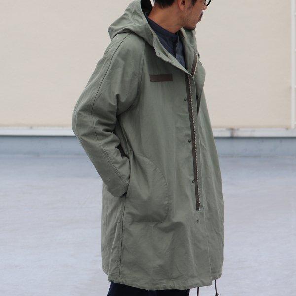 オーディエンス Audience M-65 フード モッズコート パウダースノー ヨコムラバックサテン 日本製 AUD7161 | Audience | 04