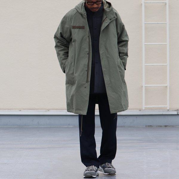 オーディエンス Audience M-65 フード モッズコート パウダースノー ヨコムラバックサテン 日本製 AUD7161 | Audience | 05