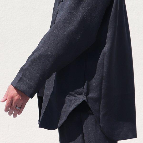 LANATEC (ラナテック) LEI ( レイ) ポリエステル ウールライク カルゼ サファリシャツコート『日本製』【送料無料】/ Upscape Audience [AUD7167] | Audience | 17