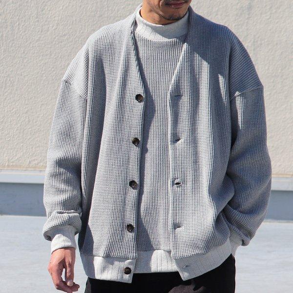 オーディエンス Audience カーディガン長袖 XLサイズ ビッグワッフル 日本製 | Audience | 10