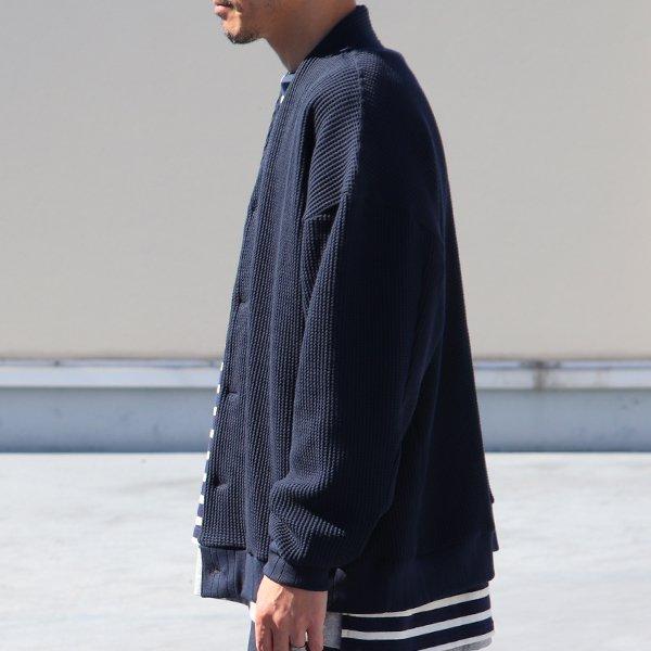 オーディエンス Audience カーディガン長袖 XLサイズ ビッグワッフル 日本製 | Audience | 15