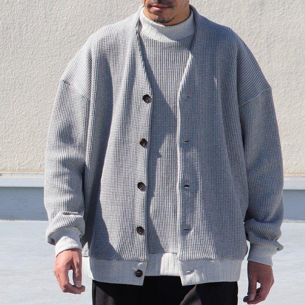 オーディエンス Audience カーディガン長袖 XLサイズ ビッグワッフル 日本製 | Audience | 09