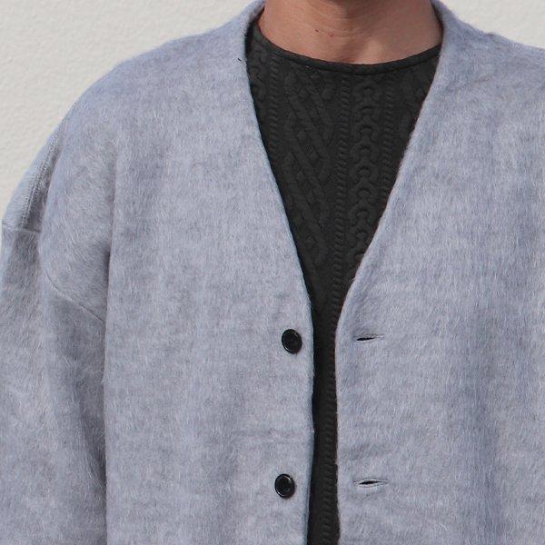 オーディエンス Audience カーディガン長袖 エクスランウール シャギー EXLANWOOL 日本製 | Audience | 15