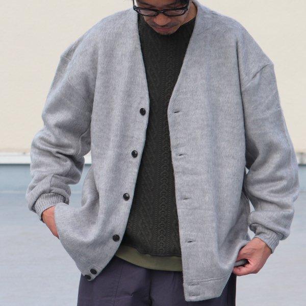 オーディエンス Audience カーディガン長袖 エクスランウール シャギー EXLANWOOL 日本製 | Audience | 01