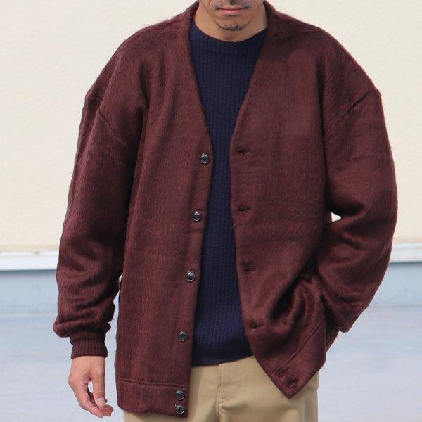 オーディエンス Audience カーディガン長袖 エクスランウール シャギー EXLANWOOL 日本製 | Audience | 05