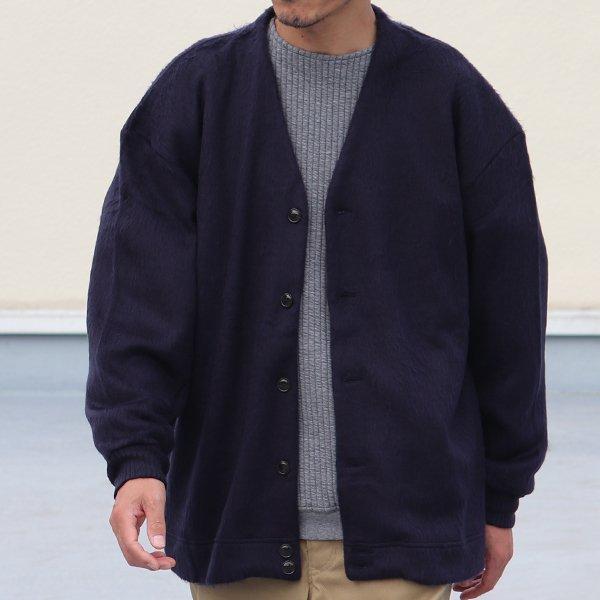 オーディエンス Audience カーディガン長袖 エクスランウール シャギー EXLANWOOL 日本製 | Audience | 07
