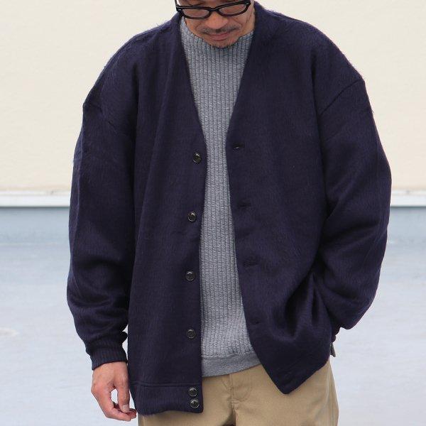 オーディエンス Audience カーディガン長袖 エクスランウール シャギー EXLANWOOL 日本製 | Audience | 08