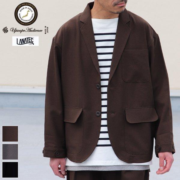 LANATEC〓 (ラナテック) LEI ( レイ) ポリエステル ウールライク ツイル モッズ テーラードジャケット【送料無料】/ Upscape Audience [AUD7180] | Audience
