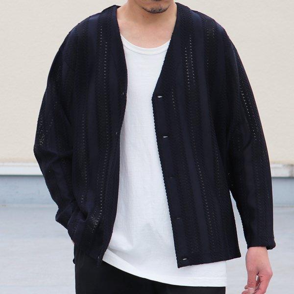 オーディエンス Audience カーディガン長袖 ラッセルレース 日本製 | Audience | 02