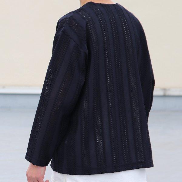 オーディエンス Audience カーディガン長袖 ラッセルレース 日本製 | Audience | 04