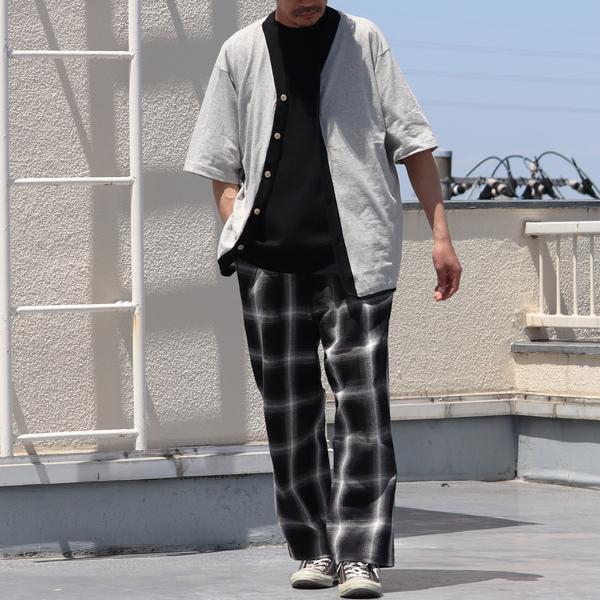 オーディエンス Audience ベースボールハーフスリーブカーディガン ツートーン配色 粗挽き天竺 日本製 | Audience | 11