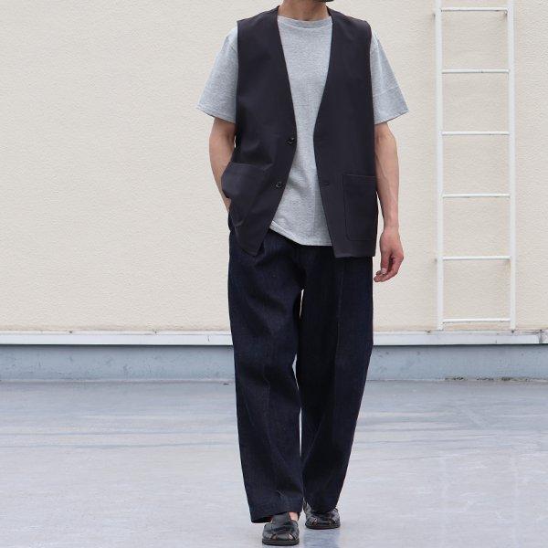 Audience オーディエンス ノースリーブベスト Reflax リフラクス ツイル ストレッチ 日本製 Upscape Audience | Audience | 12