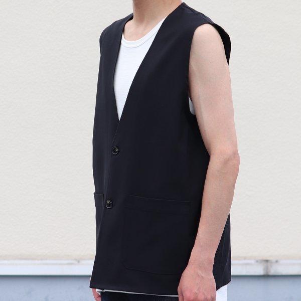 Audience オーディエンス ノースリーブベスト Reflax リフラクス ツイル ストレッチ 日本製 Upscape Audience | Audience | 14