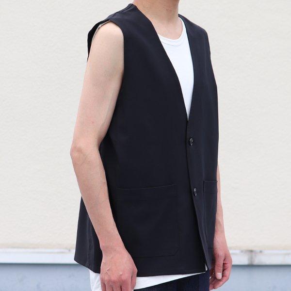 Audience オーディエンス ノースリーブベスト Reflax リフラクス ツイル ストレッチ 日本製 Upscape Audience | Audience | 17