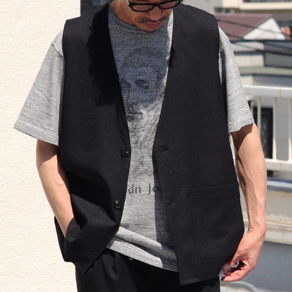 Audience オーディエンス ノースリーブベスト Reflax リフラクス ツイル ストレッチ 日本製 Upscape Audience | Audience | 02