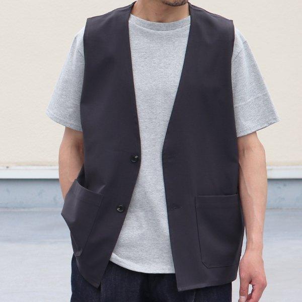 Audience オーディエンス ノースリーブベスト Reflax リフラクス ツイル ストレッチ 日本製 Upscape Audience | Audience | 08