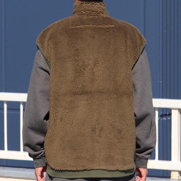 オーディエンス Audience トスカーナボア キルティングポケット スタンドベスト Lanificio Becagli ベッカリー 日本製 AUD7210 | Audience | 15