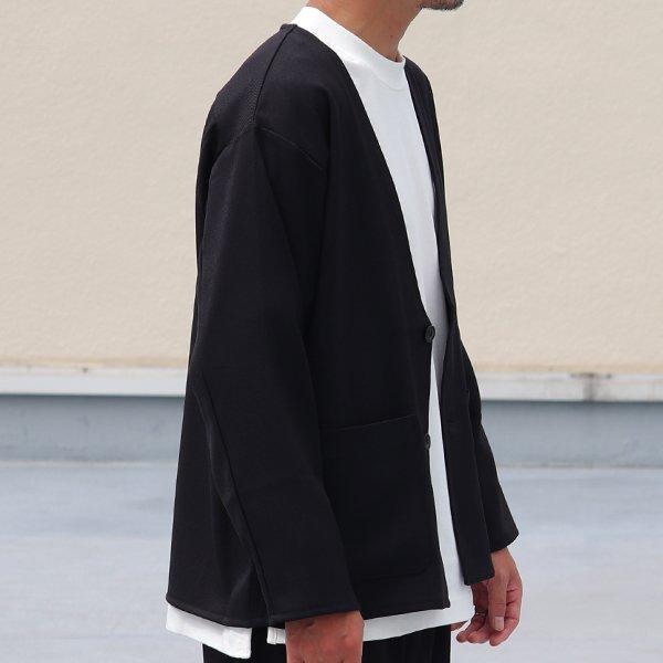 オーディエンス Audience ノーカラージャケット LANATEC LEI  ラナテック レイ ウールライク カルゼ TECHアイテム 日本製 メンズ AUD7222 | Audience | 11