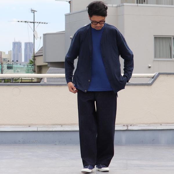 オーディエンス Audience Vネック カーディガン長袖 プレミアリネン天竺 日本製 AUD7259 | Audience | 16