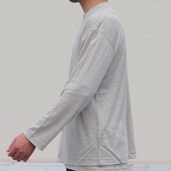 オーディエンス Audience Vネック カーディガン長袖 プレミアリネン天竺 日本製 AUD7259 | Audience | 18