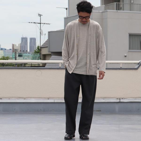 オーディエンス Audience Vネック カーディガン長袖 プレミアリネン天竺 日本製 AUD7259 | Audience | 04