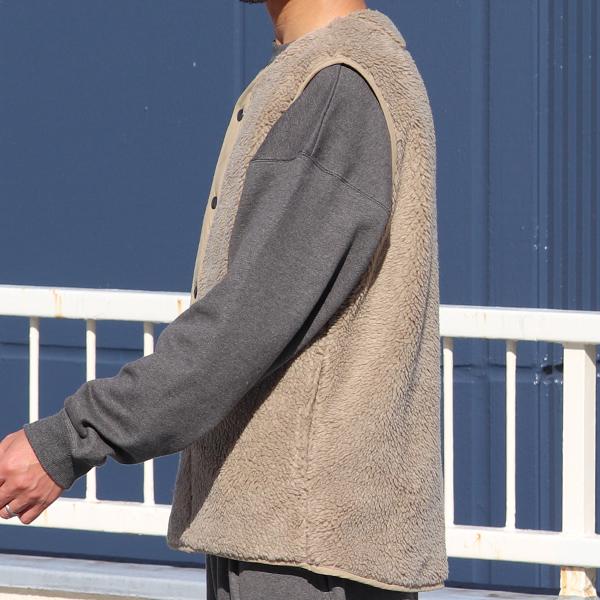 オーディエンス Audience トスカーナボア スナップベスト Lanificio Becagli ベッカリー 日本製 AUD7272 | Audience | 11