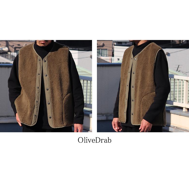 オーディエンス Audience トスカーナボア スナップベスト Lanificio Becagli ベッカリー 日本製 AUD7272 | Audience | 17